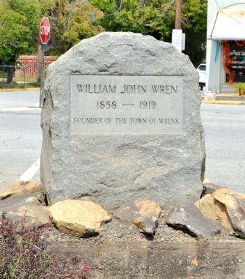 William John Wren Marker. Click for full size. William John Wren Marker image. Click for full size.
