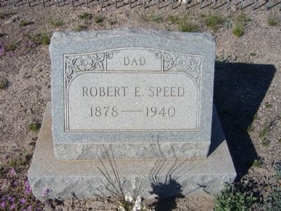 Robert Speed grave image. Click for full size.