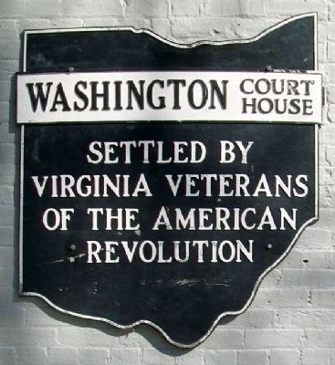 Washington Court House Marker image. Click for full size.