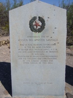 Mission del Apostol Santiago Marker image. Click for full size.
