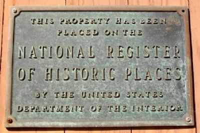 Smith Tannery NRHP Marker image. Click for full size.