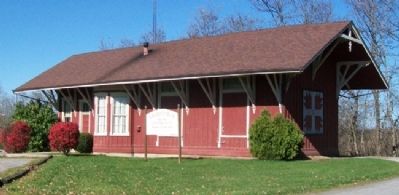Former Greenfield,Ohio, DT&I Railroad Depot image. Click for full size.
