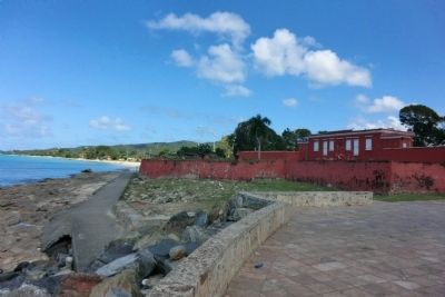 Fort Frederik Marker image. Click for full size.