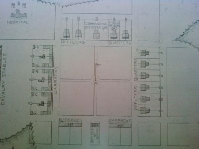 Fort Sill main post - 1874. Click for full size. Fort Sill main post - 1874 image. Click for full size.