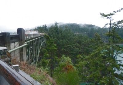 Deception Pass Bridge, north side image. Click for full size.