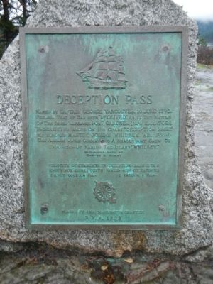 Deception Pass Marker image. Click for full size.