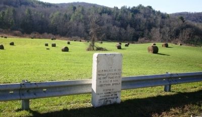 Site of first frame house in Middletown Springs, VT image. Click for full size.