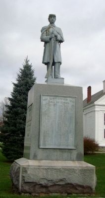 Middletown Springs War Memorial Marker image. Click for full size.