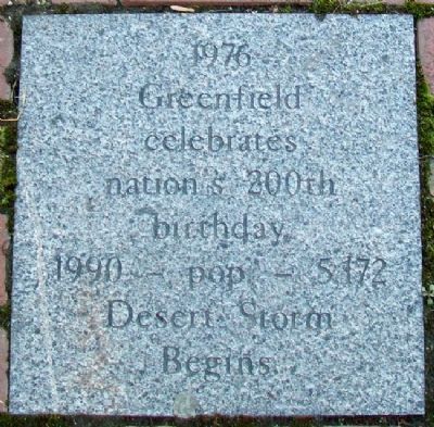 Greenfield, Ohio, Timeline Marker image. Click for full size.