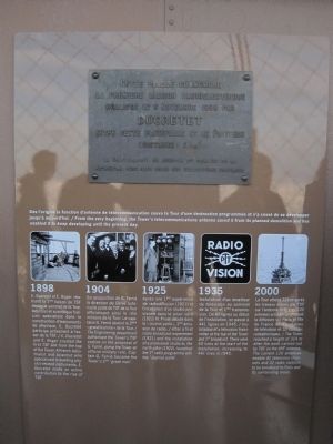 La Premiere Liaison Radioelectrique Marker. Click for full size. La Premiere Liaison Radioelectrique Marker image. Click for full size.