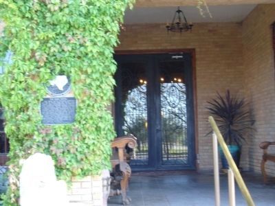 The Gage Hotel Marker. Click for full size. The Gage Hotel Marker image. Click for full size.