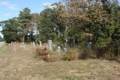 Bethel Church Cemetery, across the road from the church image. Click for full size.