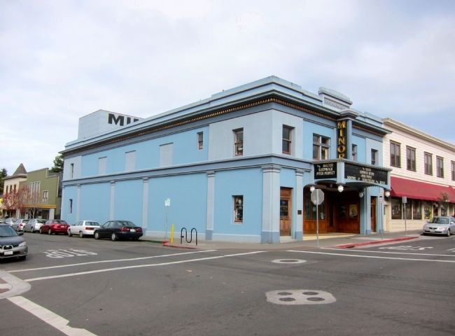 Minor Theatre - view from southeast image. Click for full size.