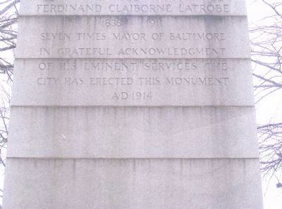 Ferdinand Clairborne Latrobe Marker image. Click for full size.