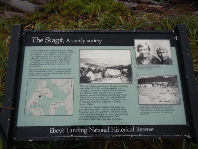 The Skagit, a stately society Marker image. Click for full size.