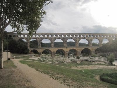 Pont du Gard Marker image. Click for full size.