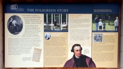 The Polegreen Story Marker image. Click for full size.