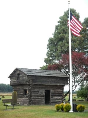 Davis Blockhouse. Click for full size. Davis Blockhouse image. Click for full size.