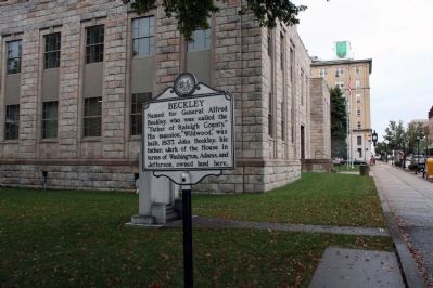 Beckley Marker image. Click for full size.