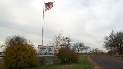 Marion County Lake Marker image. Click for full size.