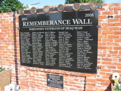 Rememberance Wall image. Click for full size.