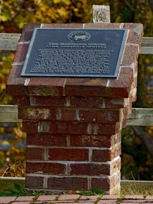The Magruder Spring Marker. Click for full size. The Magruder Spring Marker image. Click for full size.