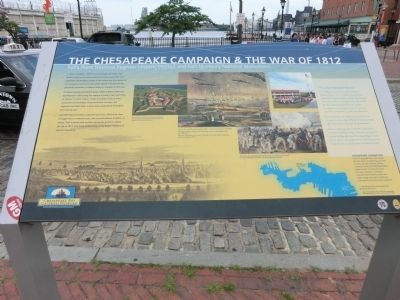 The Chesapeake Campaign & The War of 1812 Marker image. Click for full size.