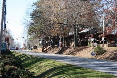 Shops Along Alabama Highway 117 in Mentone, Alabama image. Click for full size.