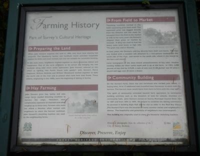 Farming History Marker image. Click for full size.