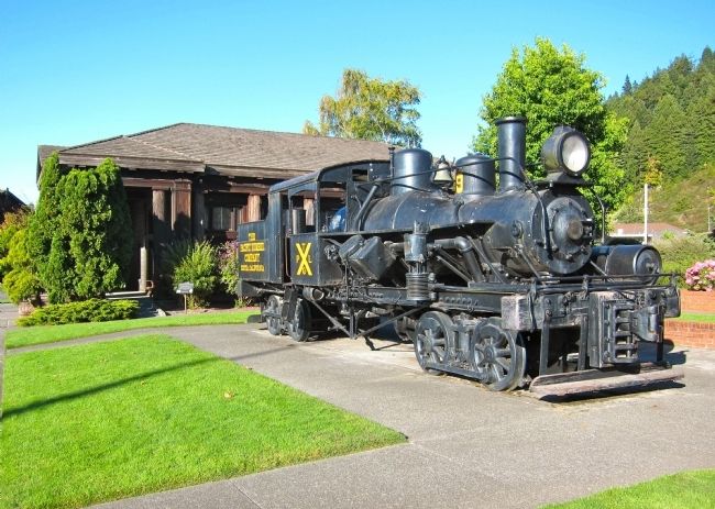 Scotia Museum and Heisler Locomotive - view from south image. Click for full size.