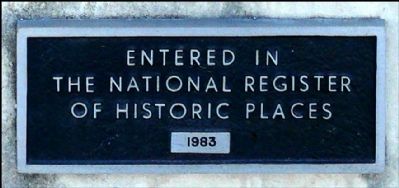 Trinity Episcopal Church National Registry Marker image. Click for full size.