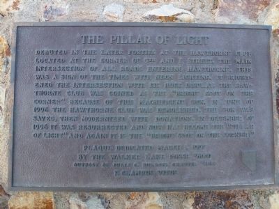 The Pillar of Light Marker image. Click for full size.