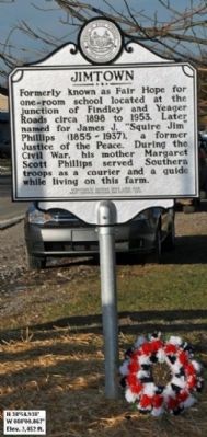Jimtown Marker image. Click for full size.
