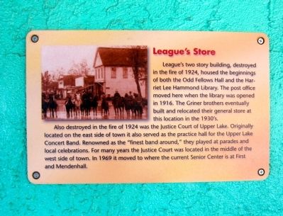 League's Store Marker image. Click for full size.