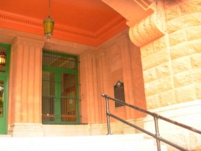 Bexar County Courthouse Marker image. Click for full size.