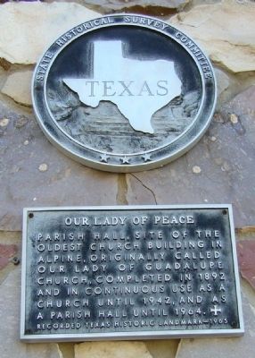 Our Lady of Peace Marker image. Click for full size.