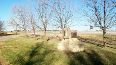 Pioneer Trails Marker. Click for full size. Pioneer Trails Marker image. Click for full size.