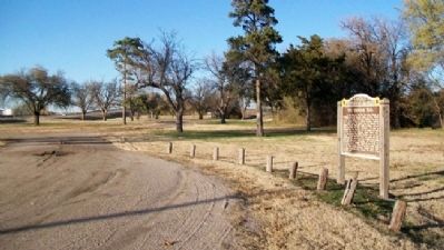 The Chisholm Trail Marker image. Click for full size.