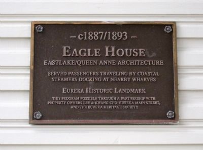 Eagle House Marker image. Click for full size.