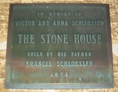 The Stone House Marker. Click for full size. The Stone House Marker image. Click for full size.