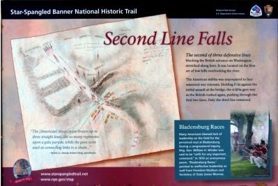 Second Line Falls Marker image. Click for full size.