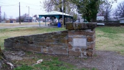 War Memorial Marker and Park image. Click for full size.