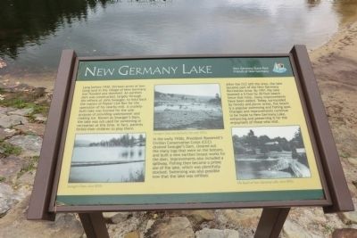 New Germany Lake Marker image. Click for full size.