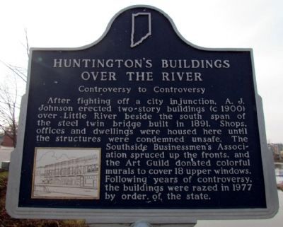 Huntington's Buildings Over the River image. Click for full size.