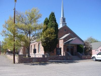 First Baptist Church of Fort Davis image. Click for full size.