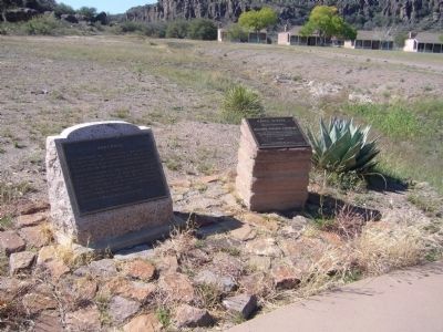 Fort Davis Marker. Click for full size. Fort Davis Marker image. Click for full size.