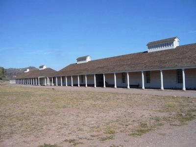 Fort Davis Enlisted Men's Barracks. Click for full size. Fort Davis Enlisted Men's Barracks image. Click for full size.
