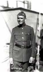 Chaplain Duffy, WWI image. Click for full size.