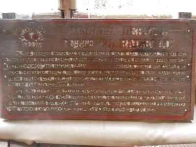 “Magalia Depot & Butte County Railroad” Marker image. Click for full size.