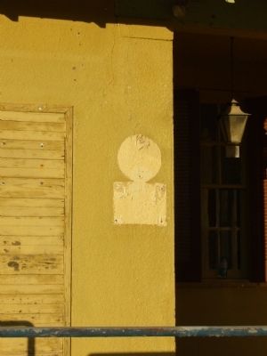 Old Camp Hospital Marker. Click for full size. Old Camp Hospital Marker image. Click for full size.